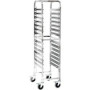 Carrello Porta Teglie GN1/1 in Acciaio Inox