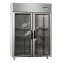 Armadio Frigorifero Professionale -2°+10° Linea MID Master con Porte in Vetro 1400 Lt