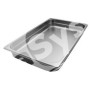 N° 6 Pezzi Teglie in Acciaio Inox Gastronorm GN 1/1 h 6,5 cm