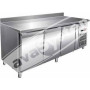 Tavolo Refrigerato 3 Porte -2°+8° con Alzatina cm 179,5x70x85 h GN3200TN