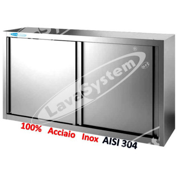 Pensile in Acciaio Inox cm 200x40x65