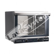 Mini forno elettrico a convezione da 60 litri con teglia, griglia e spiedo  girevole (100-250 °C), con funzioni di cottura multiple e grill,  metallo/vetro utili : : Casa e cucina