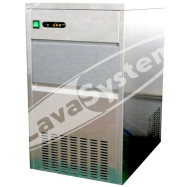 Produttore di Ghiaccio a Cubetti 50 Kg/24 h Raffreddamento ad Acqua