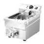 Friggitrice Professionale Elettrica 11 Lt con Rubinetto