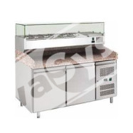 banco-pizza-refrigerato-1-porta-60x40-e-cassettiera-completo-di-vetrinetta-gn-14