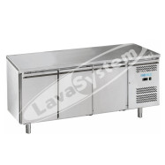 Tavolo Refrigerato 3 Porte GN/1/1 +2°+8° Ventilato Linea Forcold