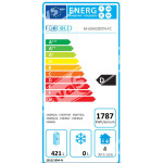 Tavolo Refrigerato 4 Porte GN/1/1 con Alzatina +2°+8° Ventilato Linea Forcold