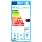 Tavolo Refrigerato 3 Porte GN/1/1con alzatina  +2°+8° Ventilato Linea Forcold