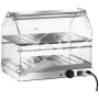 Vetrina Calda Bar Espositore Alimenti Due Piani VBR4752