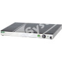 Piano Caldo In Acciaio Inox con Piano in Vetro Temperato Riscaldato PVC4765