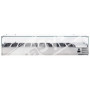 Vetrina Refrigerata per Pizzeria cm 200x33x43,5