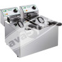 Friggitrice Professionale Elettrica 4+4 Lt FR44N