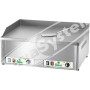 Fry Top Professionale Elettrico Doppio Piastra Liscia