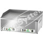 Fry Top Professionale Elettrico Piastra 1/2 L e 1/2 R