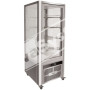 Espositore Refrigerato Professionale +2°+8° con 4 Lati a Vetro 408 Lt