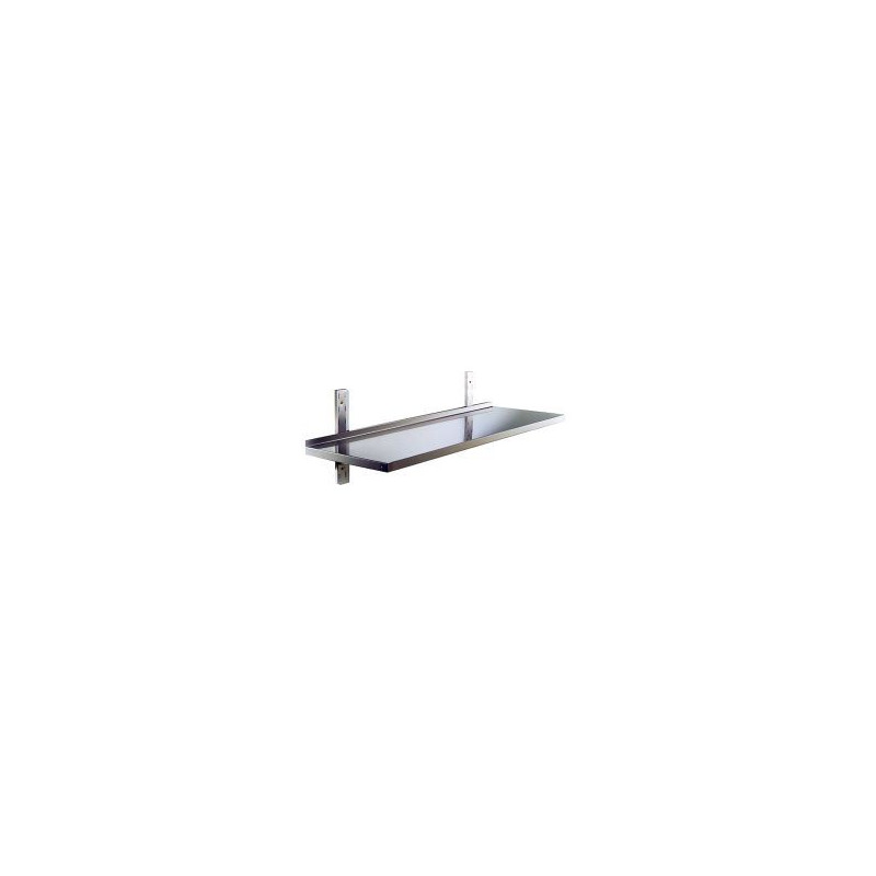 Mensola in Acciaio Inox cm 60x30