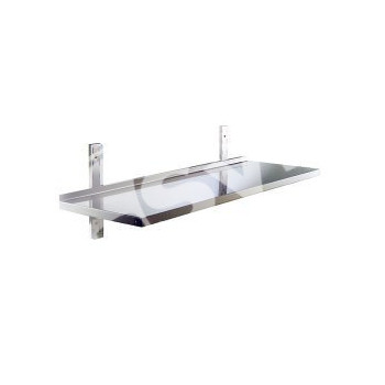 Mensola in Acciaio Inox cm 60x30