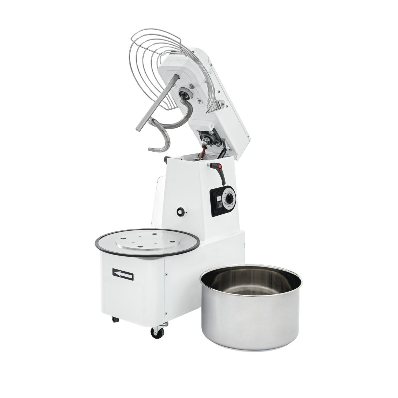 Impastatrice a Spirale a Testa Ribaltabile e Vasca Estraibile 41 Lt Impastatrice a Spirale a Testa Ribaltabile e Vasca Estraibile 41 Lt
