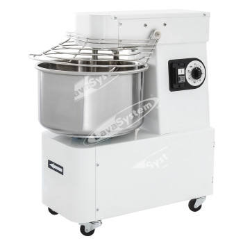 Impastatrice a Spirale 22 Lt Monofase completa di Timer e Ruote