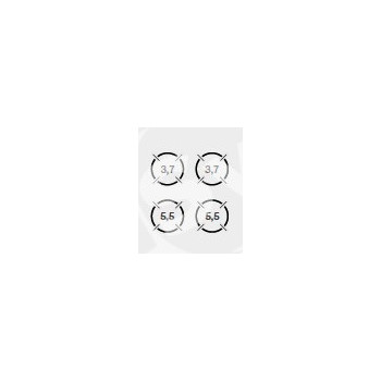 Cucina a Gas 4 Fuochi Serie 70 con Forno a Gas cm 70x70x85/90