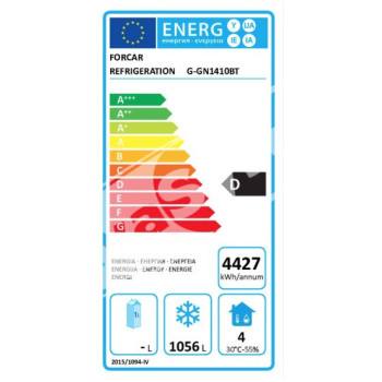 Armadio Frigorifero -18°-22° Tropicalizzato Professionale 1400 Lt