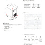 Produttori Automatici di Ghiaccio a Cubetti Pieni 32 Kg/24 h