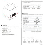 Produttore Automatico di Ghiaccio a Cubetti Pieni 88 Kg/24h