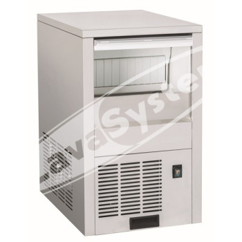 Produttore di Ghiaccio a Cubetti 30 Kg/24 h Raffreddamento ad Aria