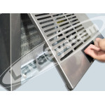 Produttore di Ghiaccio a Cubetti 30 Kg/24 h Raffreddamento ad Aria