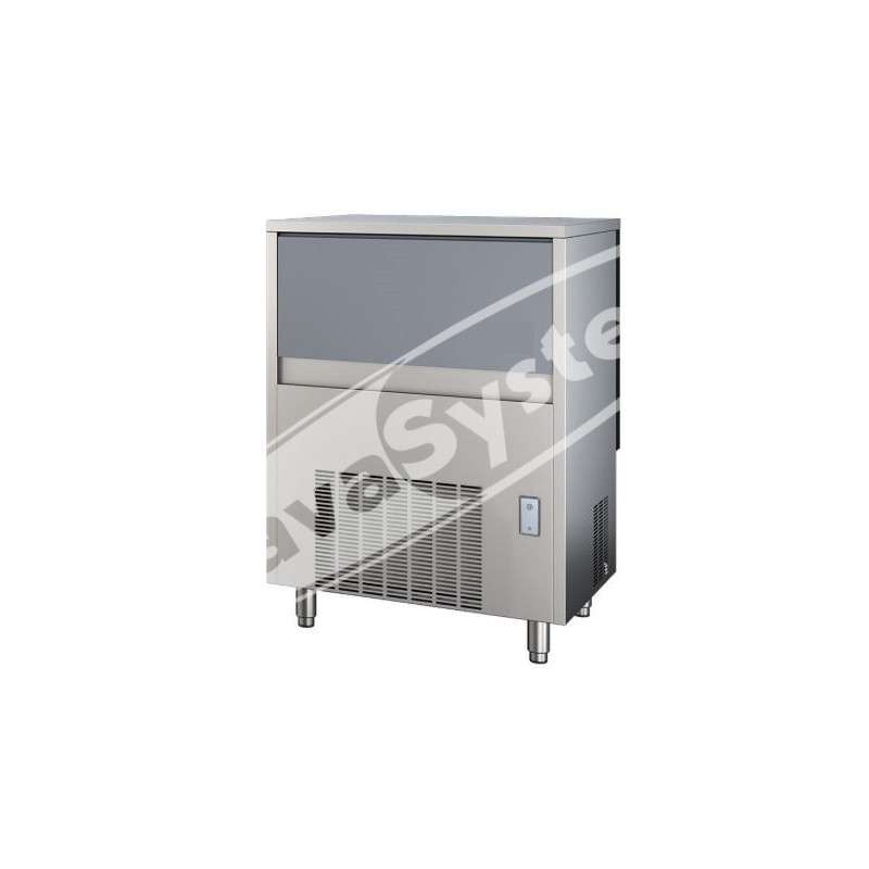 Produttore di Ghiaccio Cubetti Pieni 88 Kg/24h Raffreddamento ad Aria